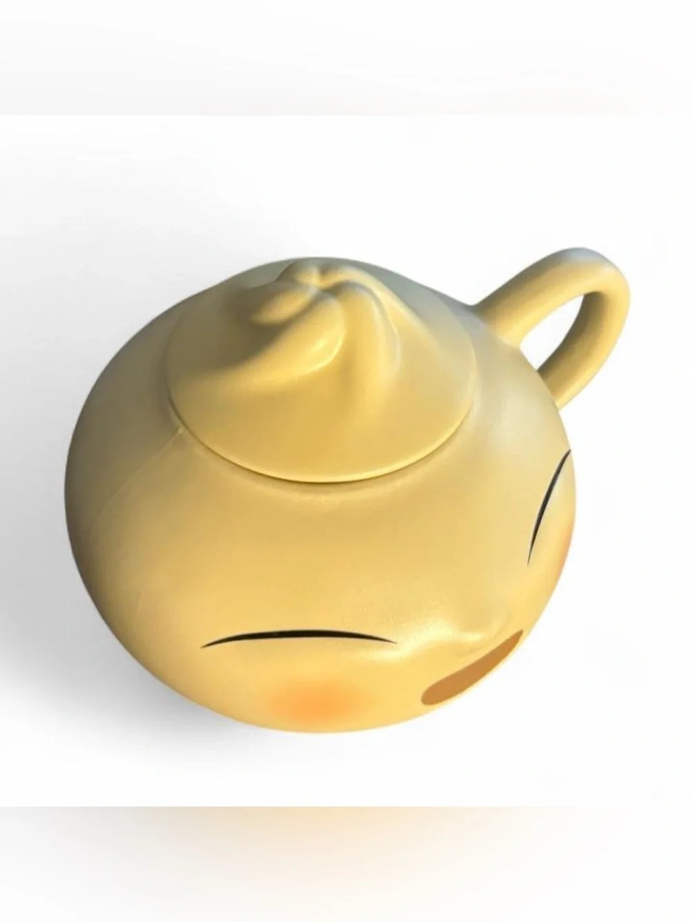 Disney Parks Pixar Bao Dumpling Figural Sculpted Ceramic Mug Cup With Lid 24 oz